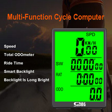 自行车码表SD-590 顺东sunding码表 无线 里程表 背光速度表 英文