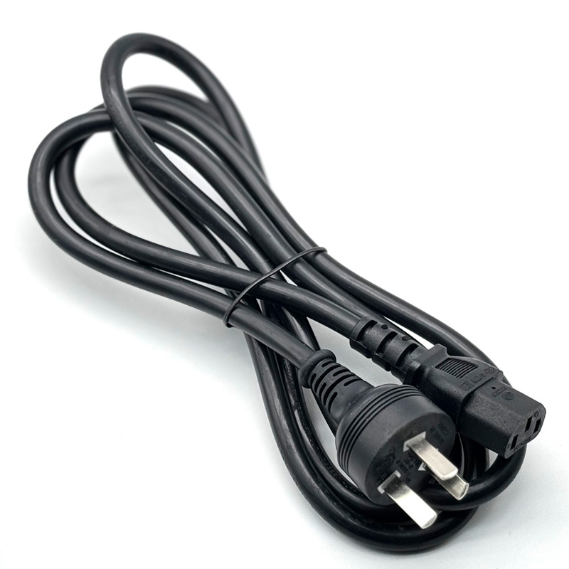 IRAM认证阿根廷电源线 纯铜三3插品字尾C13连接线0.75 1.0 1.5mm2