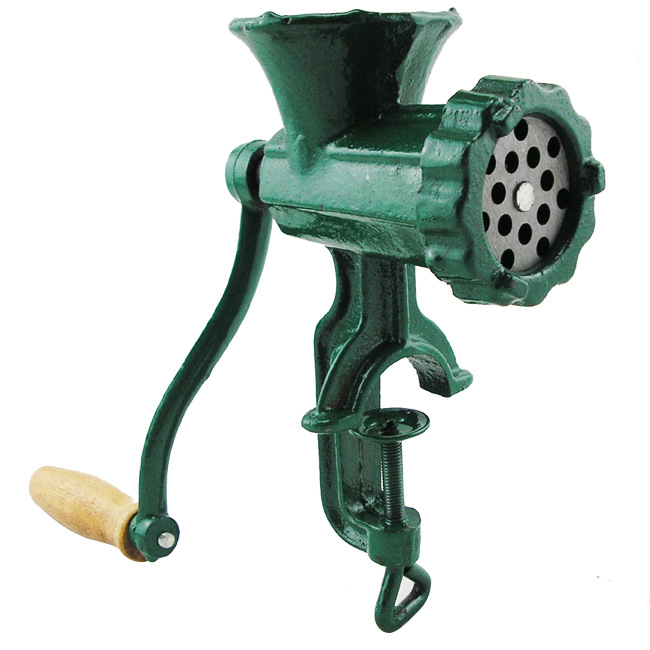 5号手摇式铸铁绞肉机家用手动香肠机香肠机 鸡架搅菜碎肉机灌肠机