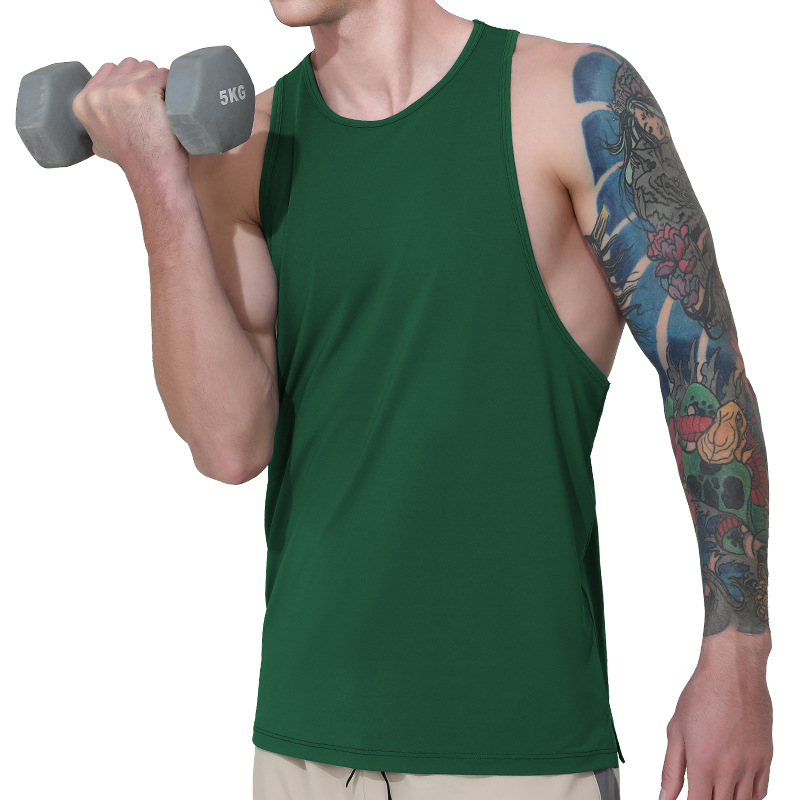Men's Athletic Tank Top in Action