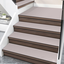 现代简约硅藻泥防滑地垫纯色实木楼梯地毯家用台阶吸水楼梯踏步垫