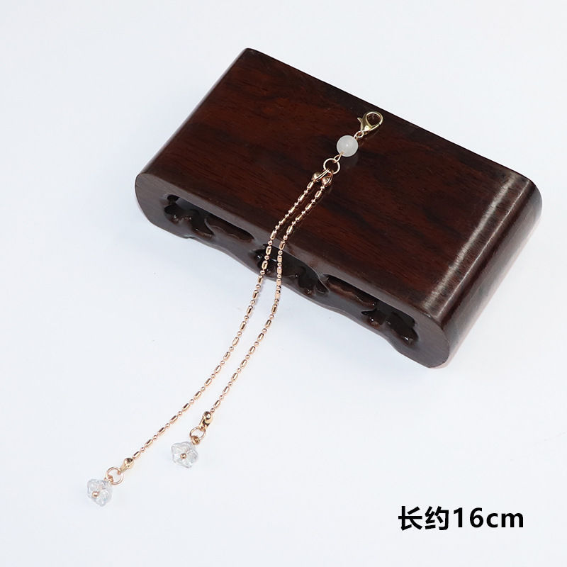 Ancient Style Han Chinese Clothing Headdress Hairpin Hairpin Tassel Semi-Finished Product Pendant Main Body Connection Material Pendant Accessories Accessories