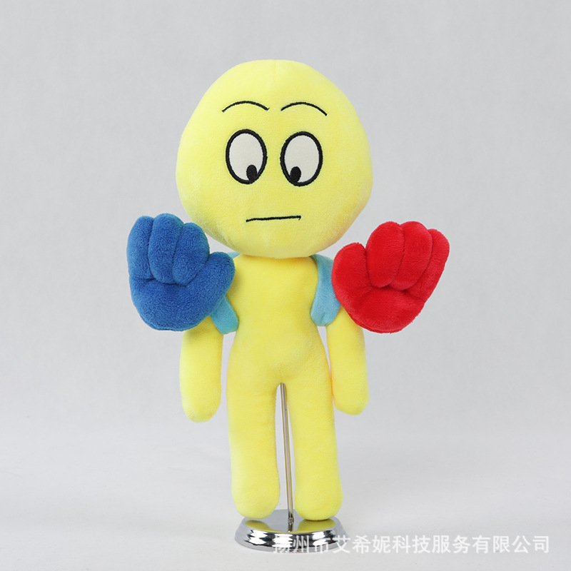 跨境新品波比游戏主人公公poppyplaytime3主人公小男孩毛绒玩具