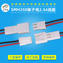 洁面仪连接线SMH250/SMP250带扣端子线公母对接线家电喇叭连接线