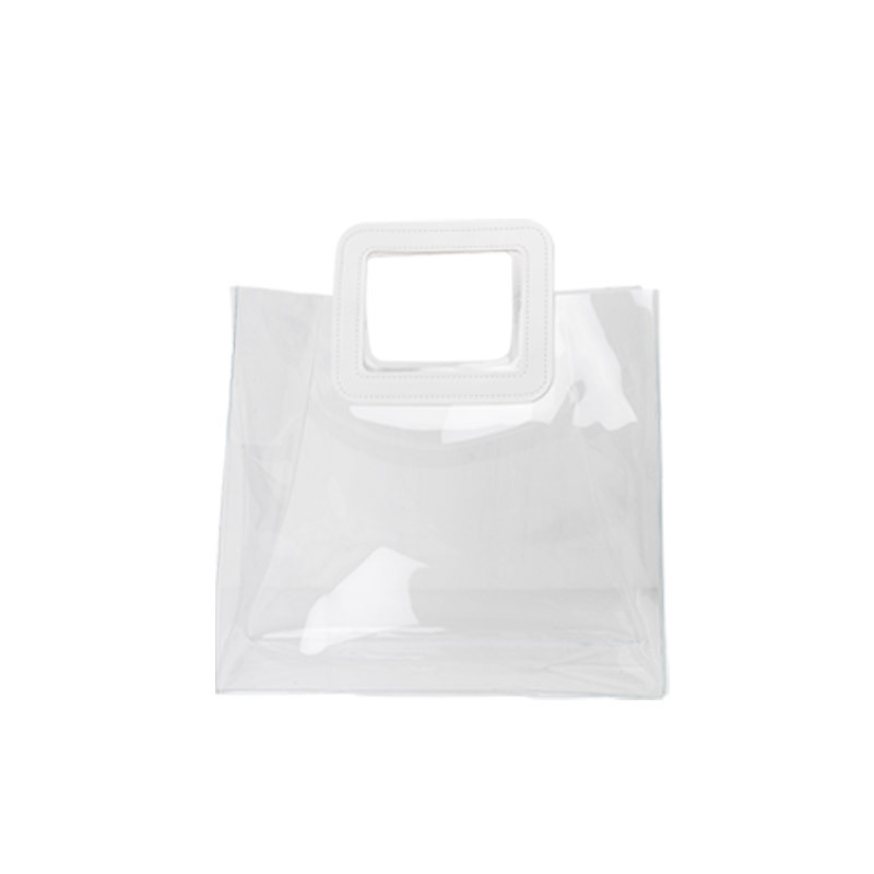 Net red gift bag Transparent hand-held ins gift with gift bag PVC wedding candy plastic bag packaging wholesale 599 Item Picture