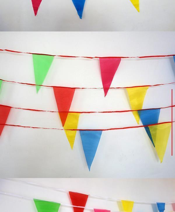 彩旗三角串旗小结婚开业婚礼工地警戒户外广告小旗子大量直销批发