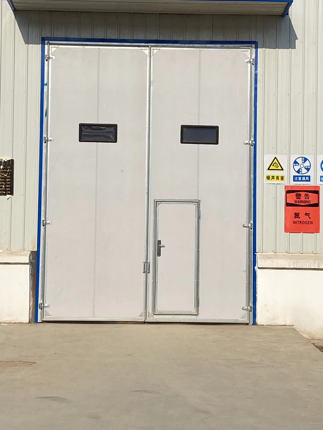 工业门 车间彩钢大门 工业保温平开门工厂车间仓库电动工业门