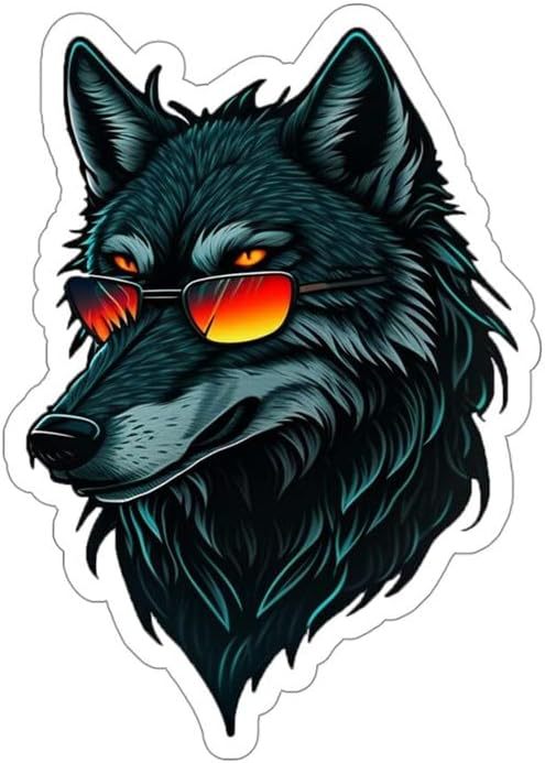 5x12.5cm酷眼镜护目镜态度乙烯基贴纸汽车贴纸-阿里巴巴