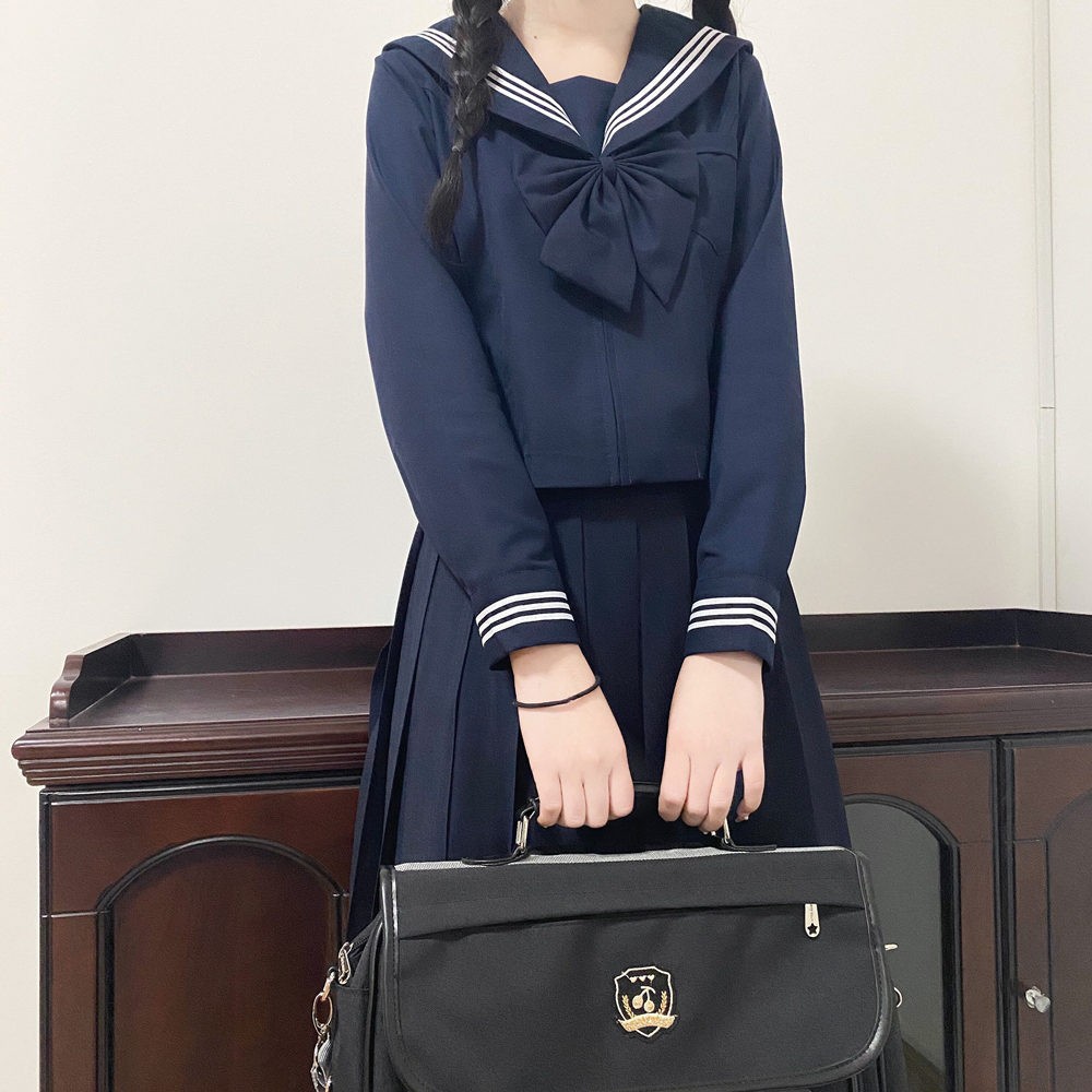 水手服套装甜美