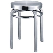 好品质加厚不锈钢圆凳批发就餐凳质保10年 stool不锈钢凳子