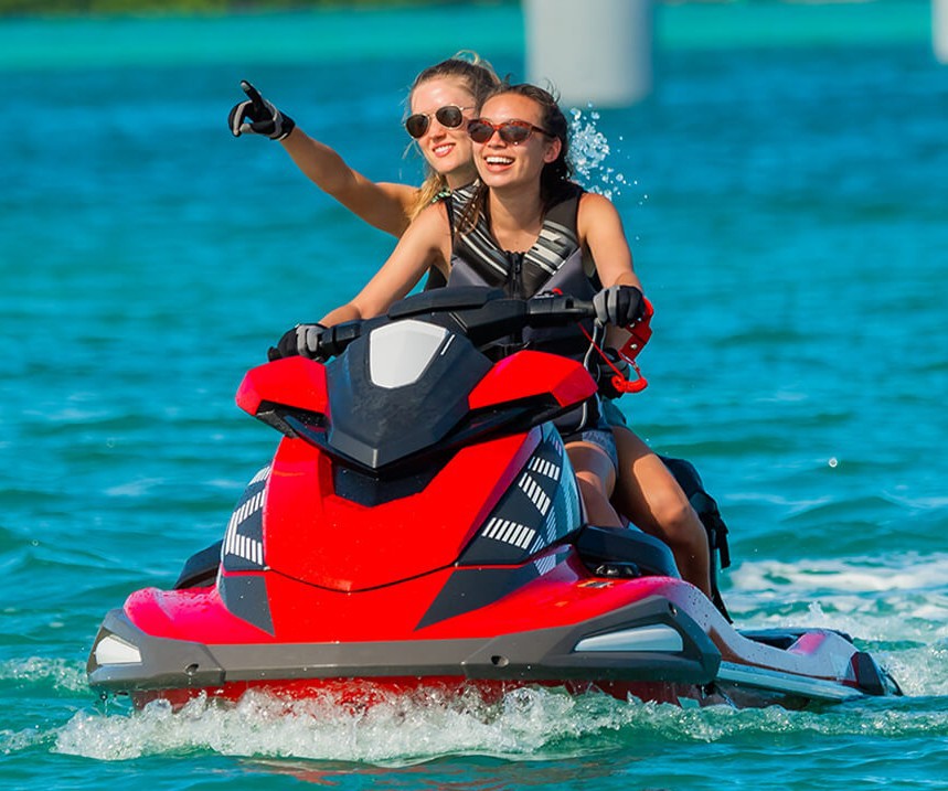 救援摩托艇水上用品喷射艇水上滑雪车冲锋快艇海上运动钓鱼船舶船
