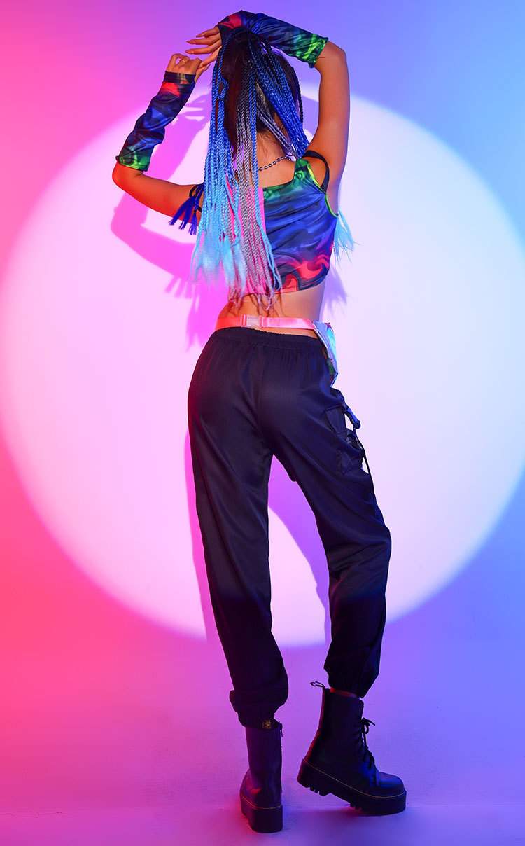 酒吧ds演出服新款夜店gogo领舞服商演爵士嘻哈走秀美少女嗨go衣服