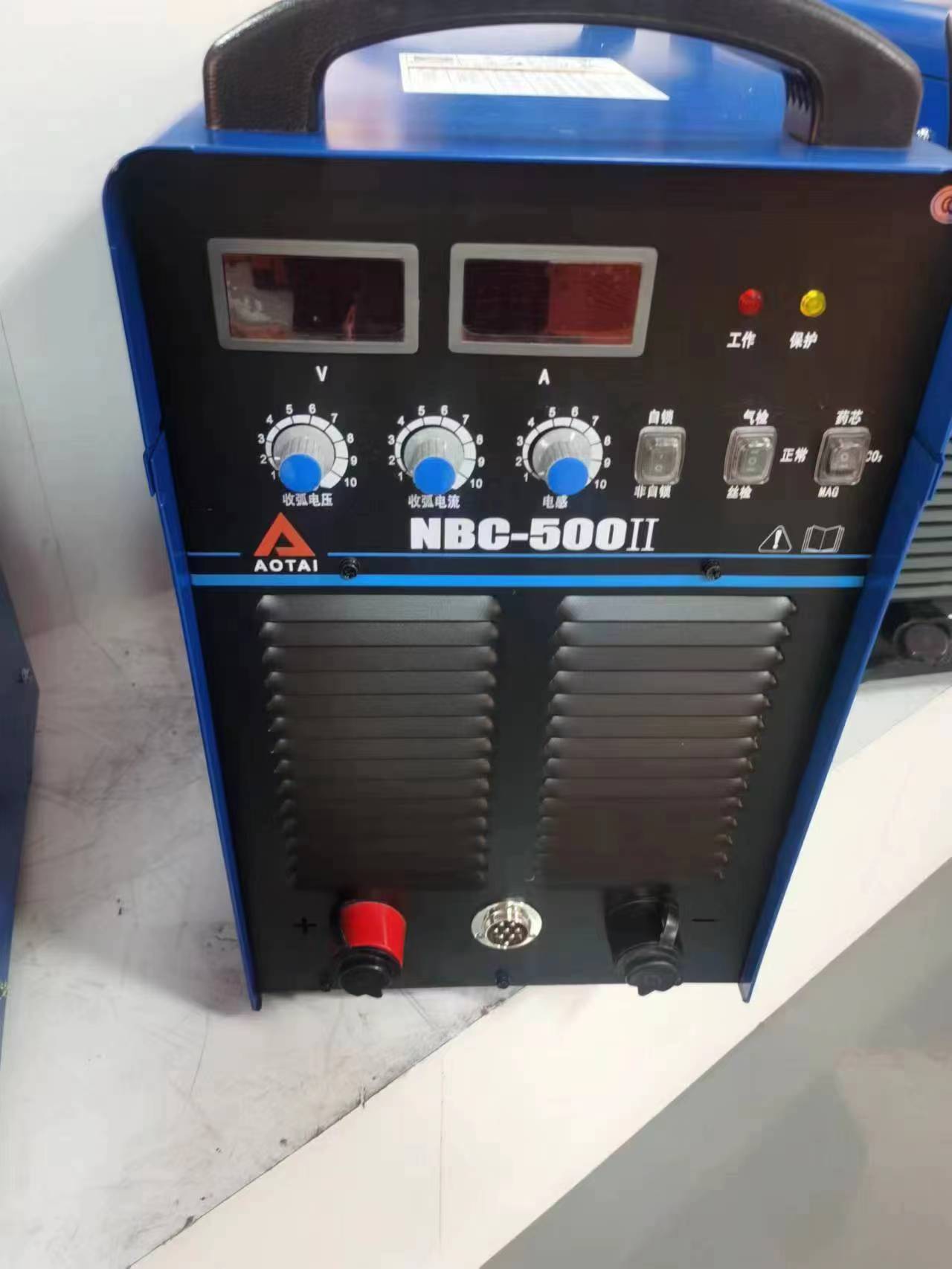 重工业逆变二保焊机气保焊380v大功率nbc-500ii奥太二保焊机