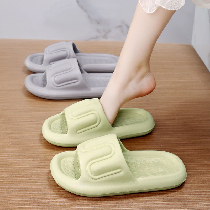 slip-on slippers for women summer home couple non-slip indoor bathroom eva men bath sandals factory wholesale
