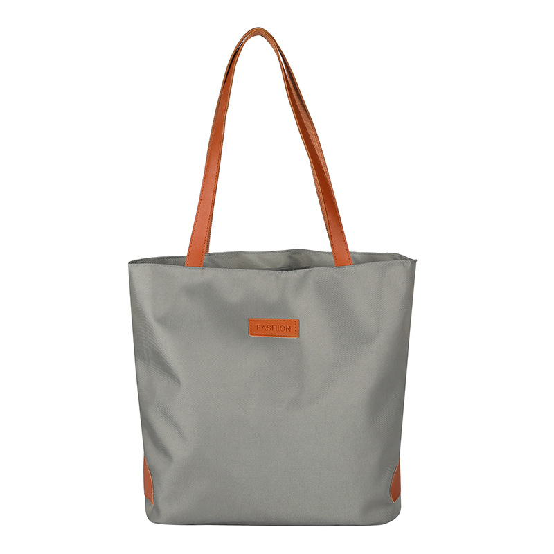Trendy Unique Waterproof Oxford Cloth Bag Canvas Bag 2022 Spring Korean Simple Shoulder Bag Casual Handbag