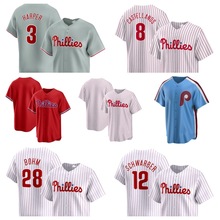 新款棒球服球服 费城人队 Philadelphia Phillies 男装刺绣球迷版