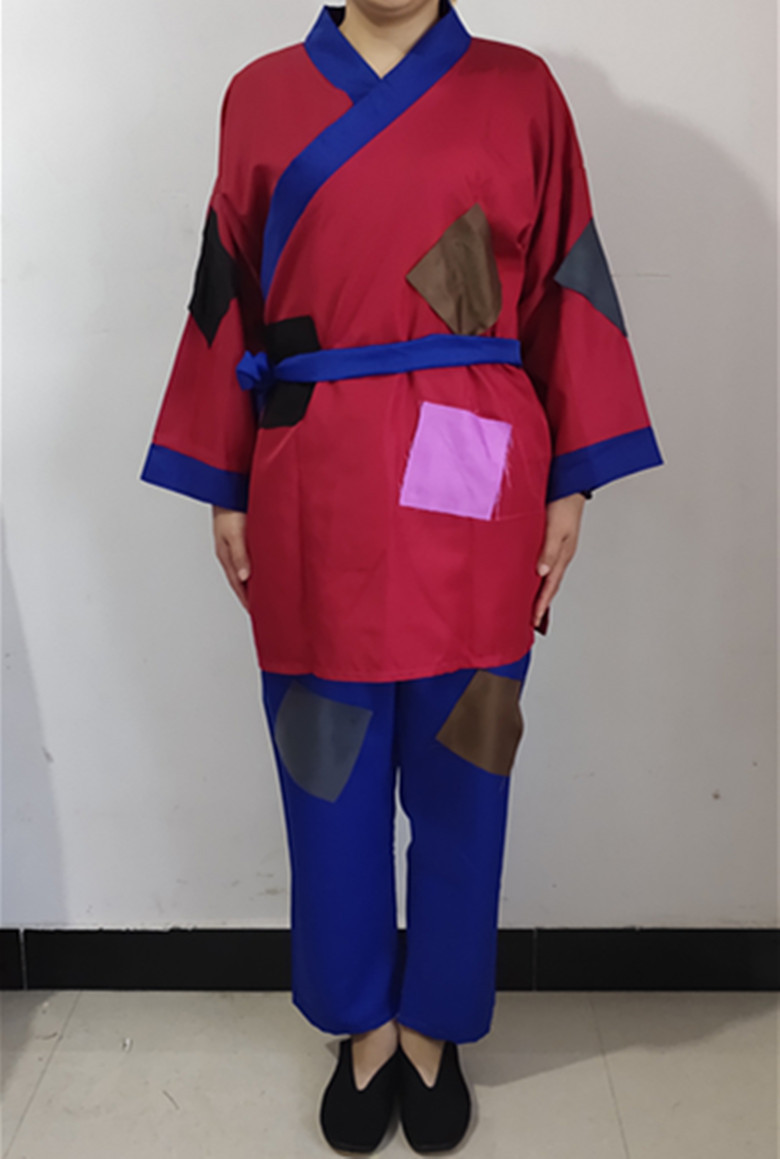 新款古装乞丐服装演出服儿童男女古代叫花子要饭衣服破烂补丁装