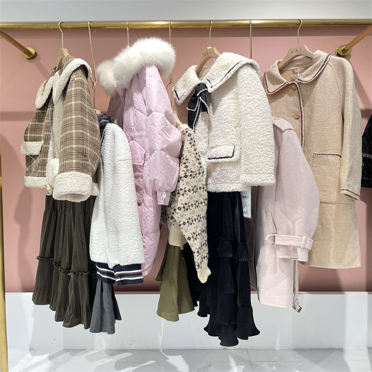 魔美名作22冬品牌女装清仓库存走份批发实体进货撤柜货源直播拿货