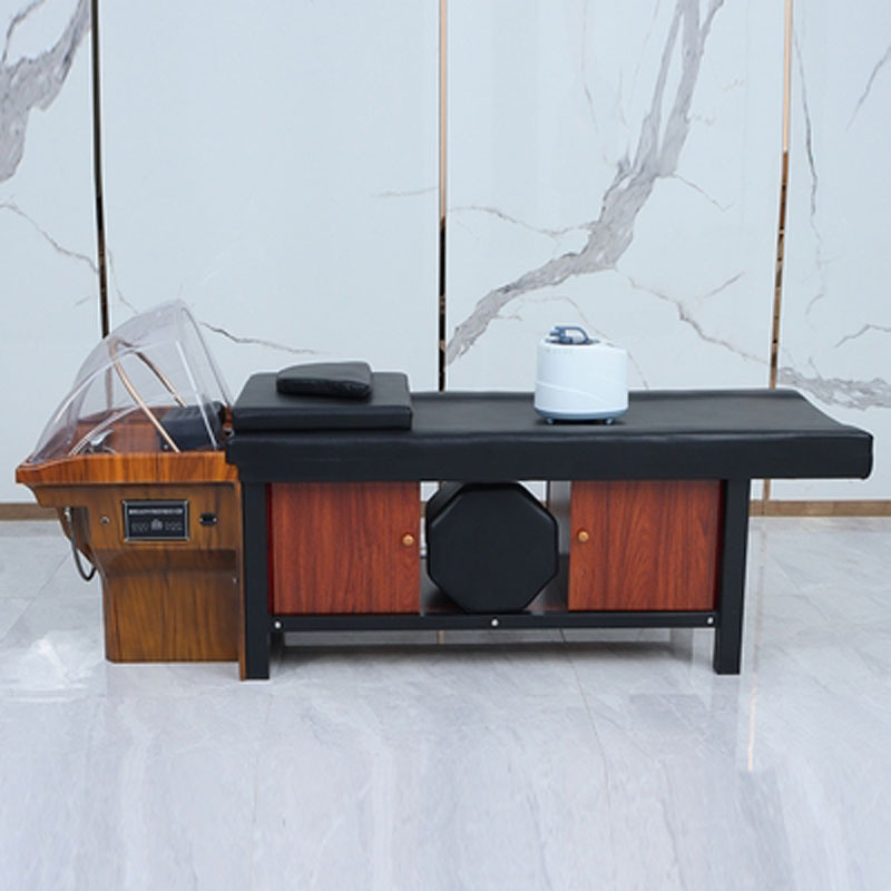 洗头床理发店洗发馆熏蒸蒸汽水循环泰式采耳床发廊熏蒸采耳足浴床