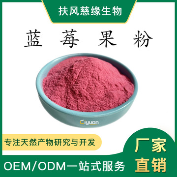 水溶性蓝莓果粉 蓝莓提取物 sc工厂直销 蓝莓粉 固体