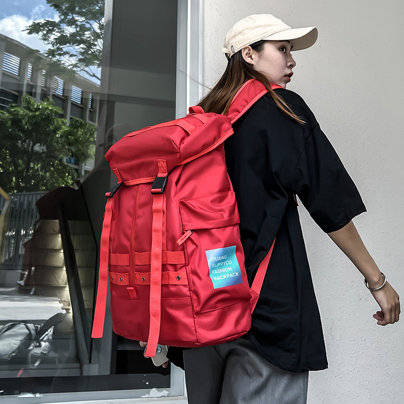 Street Fashion Men and Women College Students Casual Simple Practical Large Capacity Computer Backpack Wholesale