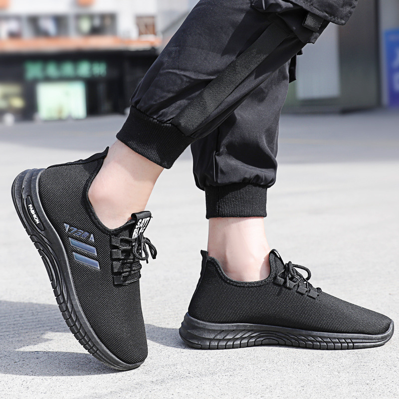 Men's Shoes Fall 2023 New Foreign Trade Men's Shoes Cross-Border Breathable Portable All-Match Casual Sneaker Factory Wholesale