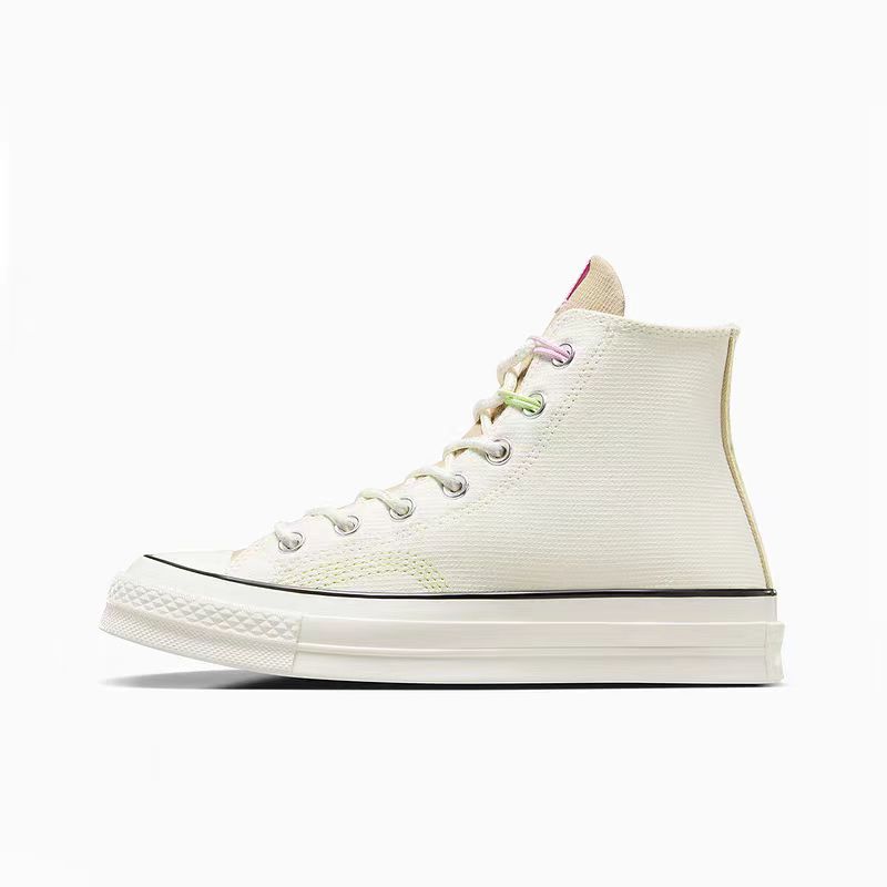 美奇匡威新款夏1970s卡其白撞色chuck taylor高帮帆布鞋 a09832c