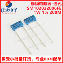 全新原装 SM102032006FE 1W 1% 200M 25PPM/C 5kV 直插厚膜电阻器