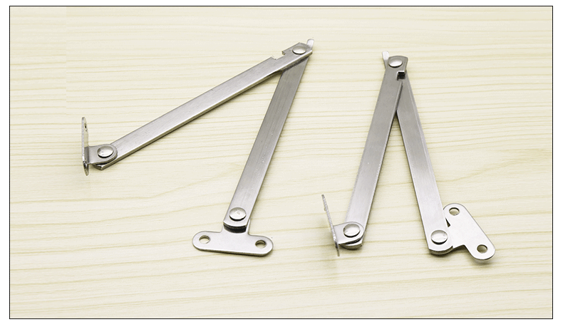 加厚二折拉杆 折叠拉杆 下翻柜门支撑拉杆 展示架拉杆 活动支撑杆