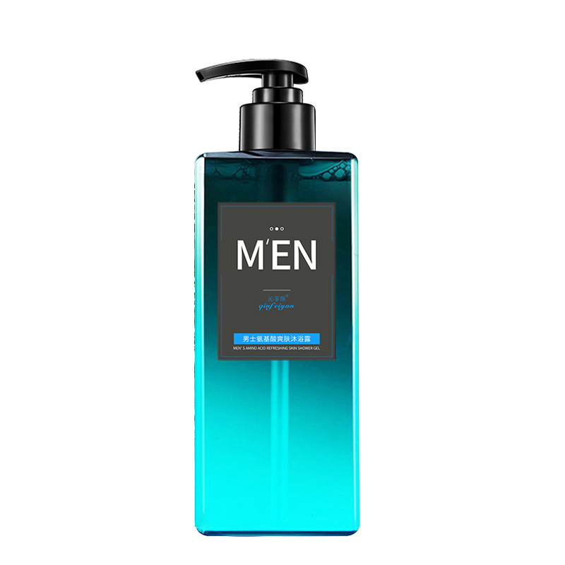 Qin Feiyan Men's Moisturizing Fragrance Cologne Shower Gel Refreshing Oil Control Amino Acid Shampoo