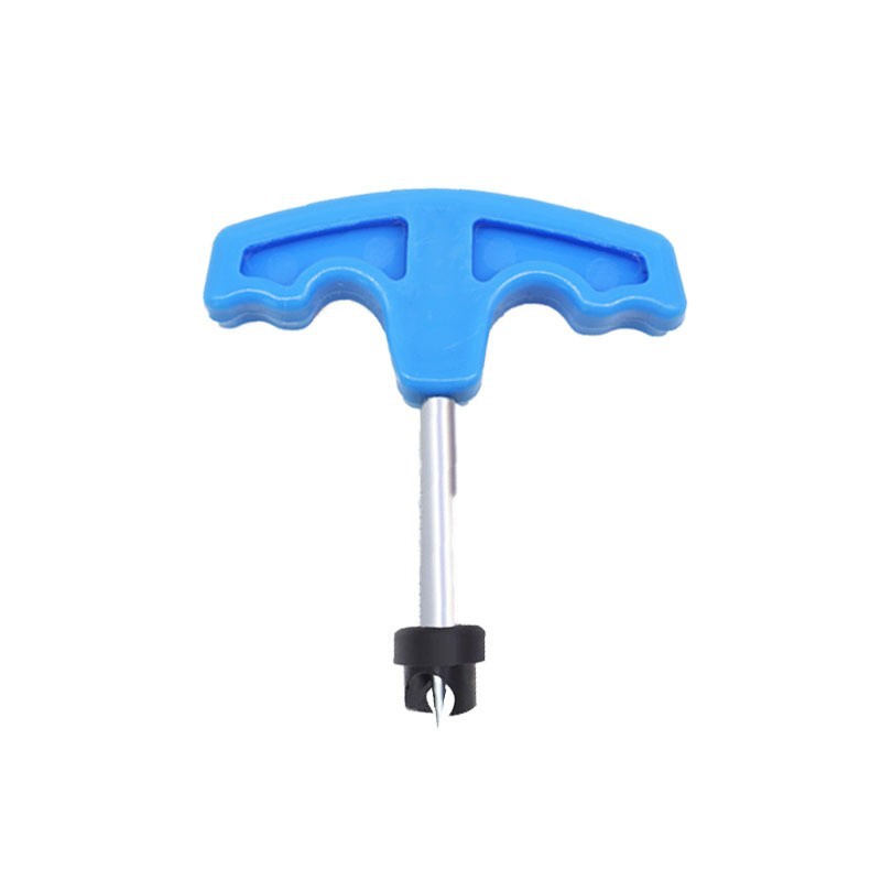 批发16mm T型蓝色和橘色打孔器灌溉设备管子适配器不含税