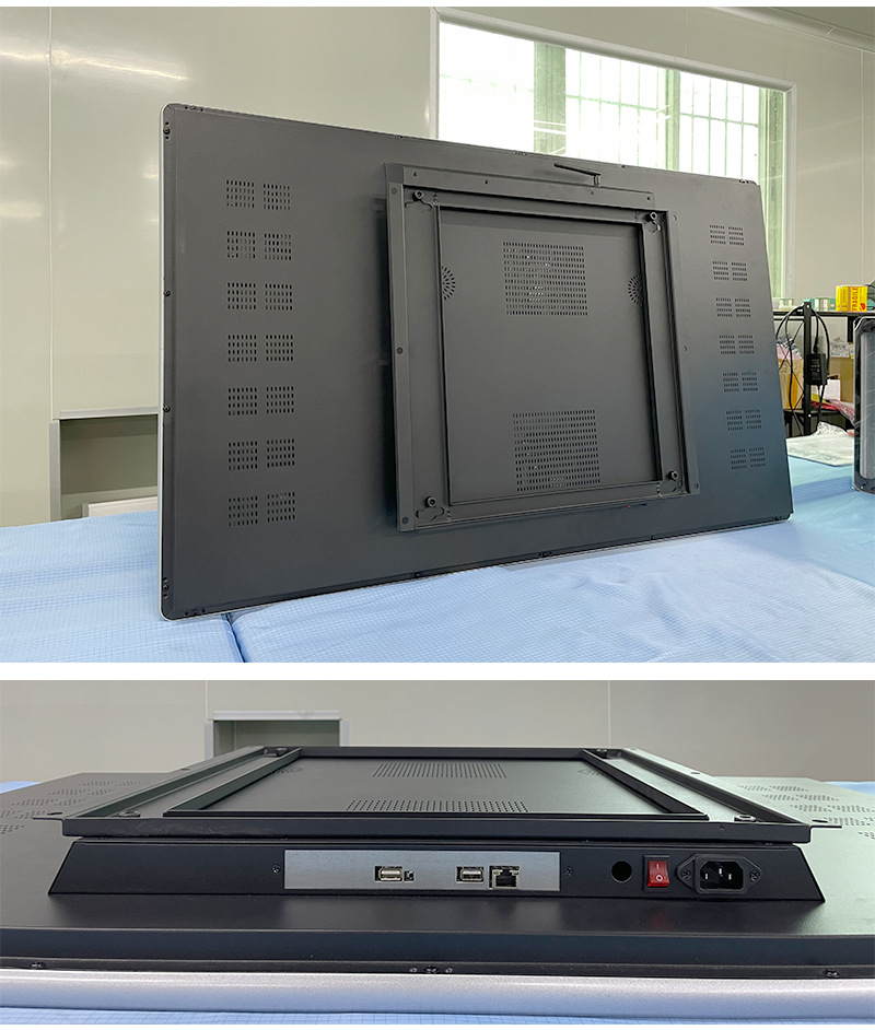 32/43/65寸壁挂商场教学超薄楼宇触控显示屏奶茶店智能广告机