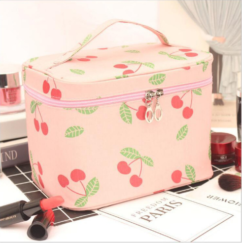 Factory Direct Supply Travel Cute Portable Waterproof Cosmetics Storage Bag Large Capacity Ins Korean Style Cosmetic Bag Manufacturer