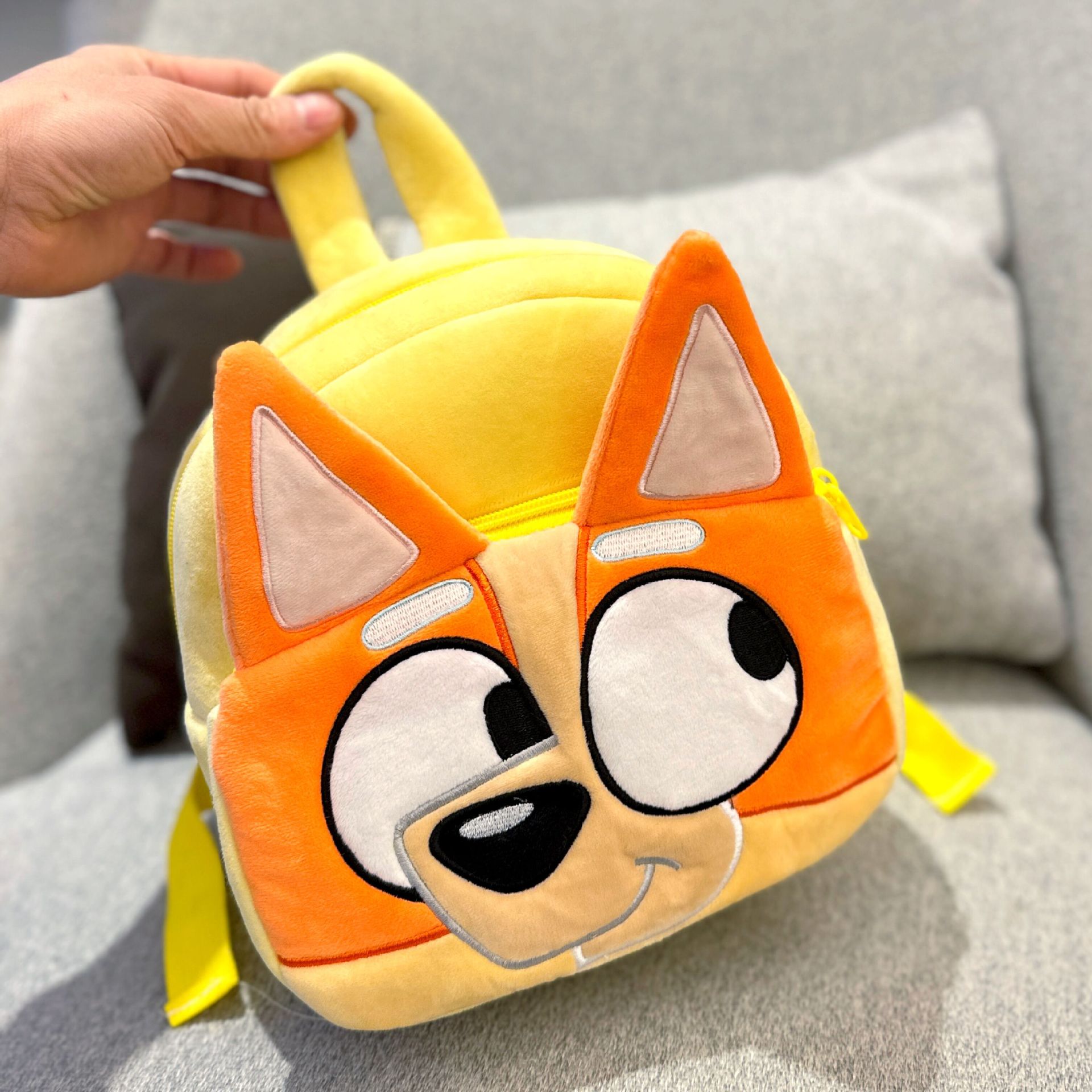 Children's Cartoon Plush Backpack Cross-Border Hot Sale Baby's Backpack Puppy