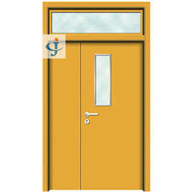 学校夹板门 带上亮窗 隔音防火防开裂 多层实木板 森森生产厂家