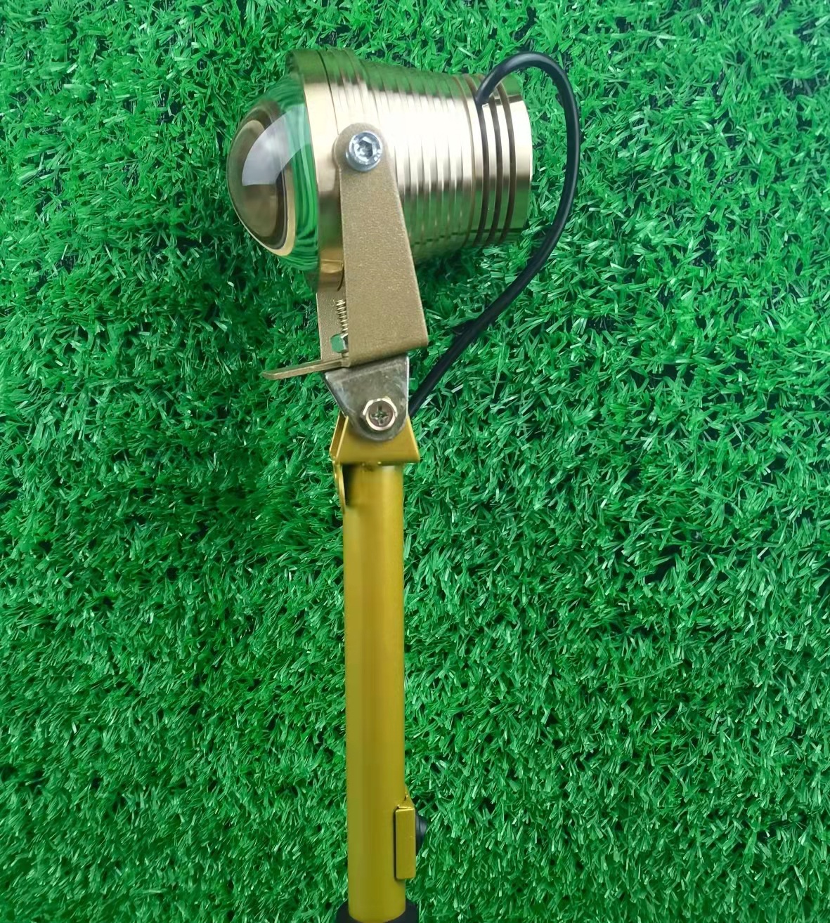 强光远射u8调光圈白光12v户外狩猎夜钓头盔led头戴式头灯