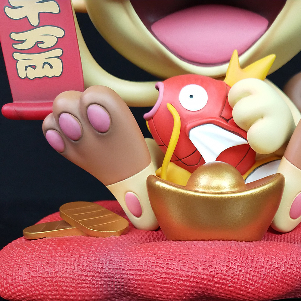 三雷gk 预定 招财猫gk手办宠物小精灵宝可梦喵喵gk雕像手办模型