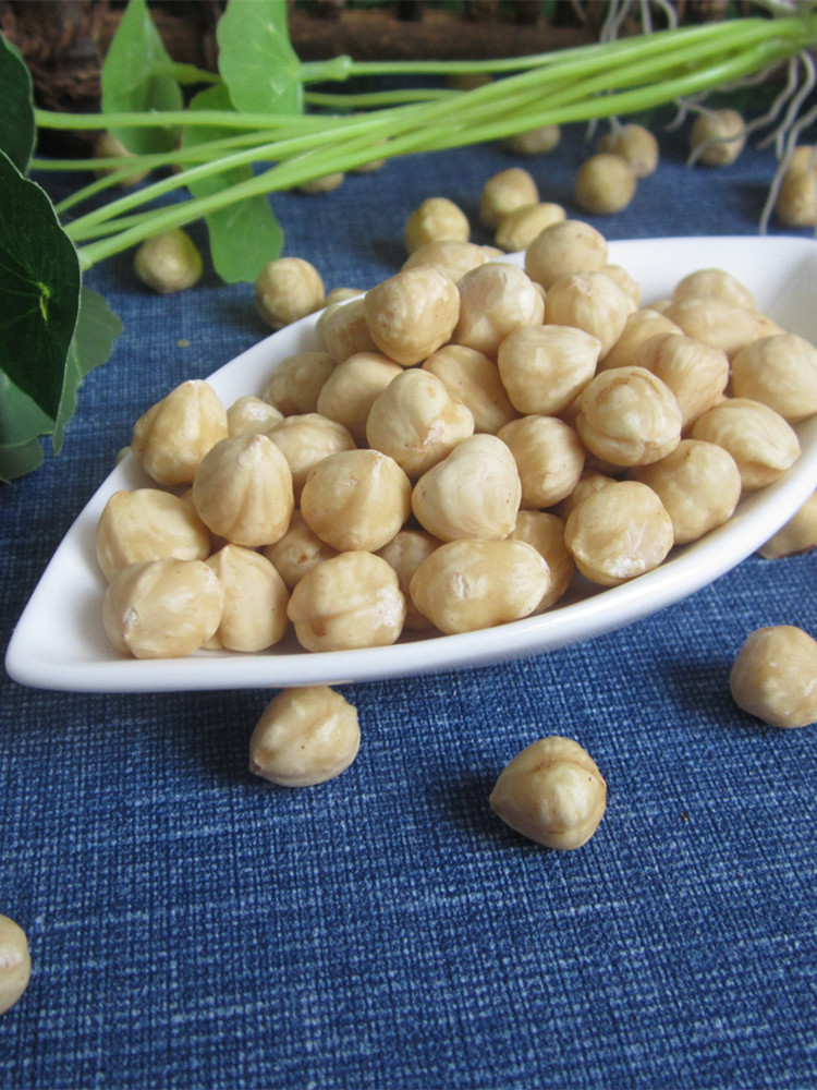 新货土耳其原味熟榛子仁每日坚果烘焙原料孕妇干坚果500g包邮袋装