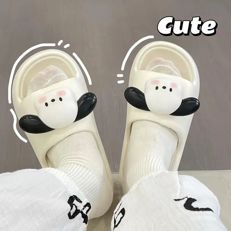 2023 Shit Feeling New Summer Slippers Indoor Home Men's Slippers Outdoor Beach Couples Sandals Women Wholesale