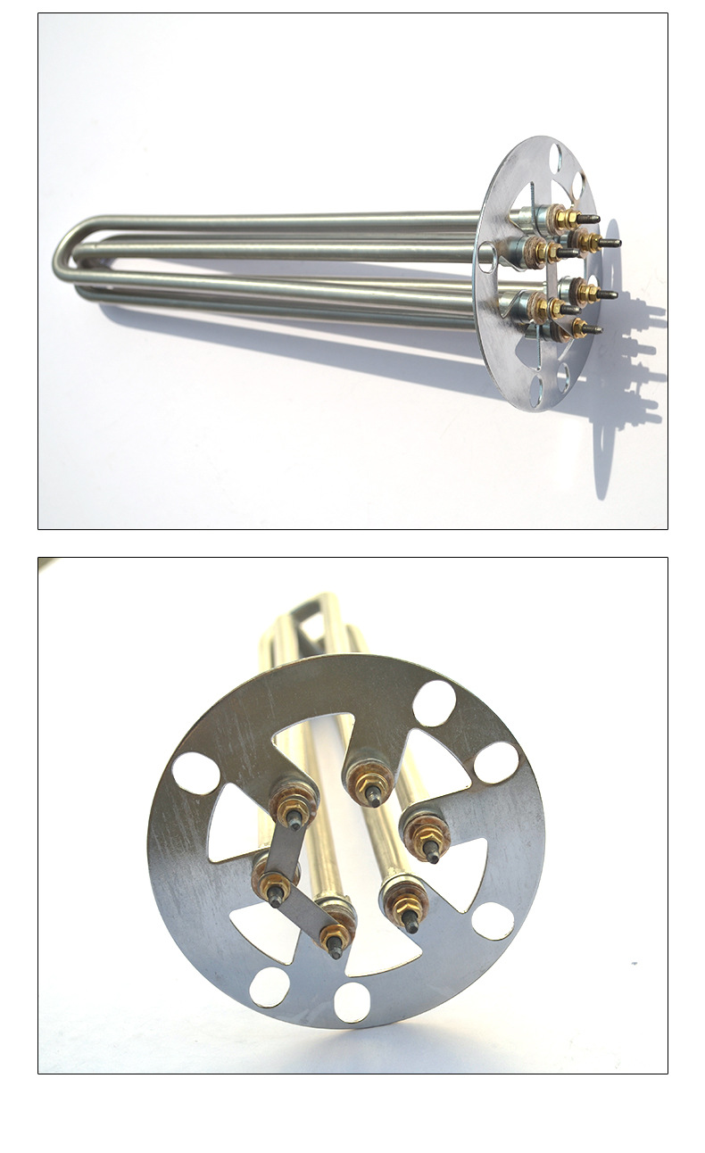 电热管的分类: 烘箱用散热片不锈钢电热管 桑拿浴不锈钢电热管 蒸饭机