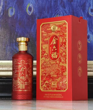 白酒批发 金六福柔窖臻品 兼香型 50.8度 500ml 婚宴用酒