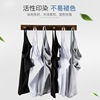 Middle and old age Large pure cotton Easy Large vest Add fertilizer enlarge summer Fat The fat motion Hurdle T-shirt