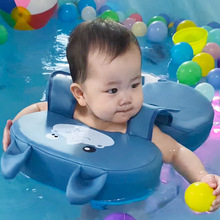 婴儿游泳圈腋下防侧翻男女幼儿童宝宝洗澡免充气安全大浮力救生圈