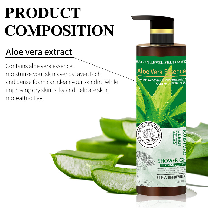 Foreign Trade Exclusive for Cross-Border Shampoo Ginger Coffee Bean Shampoo Shampoo Aloe Lavender Shower Gel