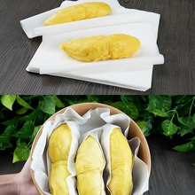 食品级硅油纸泰国榴莲肉分包装纸油膜纸冷冻手垫纸分隔离