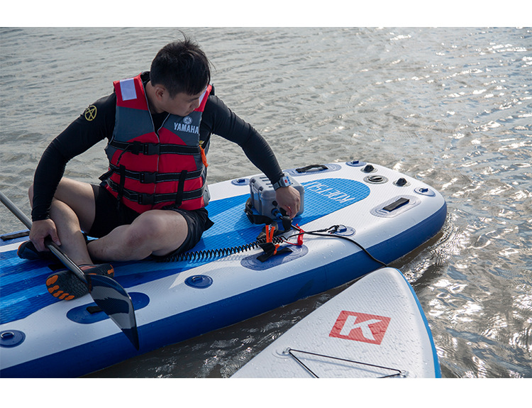 sup动力鱼鳍桨板皮划艇 水下推进器电动冲浪板独木舟锂用电池遥控