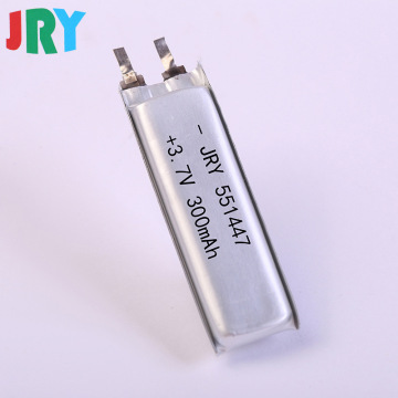551447-300mah 3.7v聚合物锂电池容量电子烟电池数码音响耳机电池