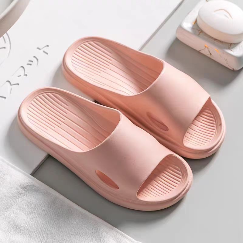 Men's Slippers Summer Indoor Bathroom Home Non-Slip Bath Slippers Wholesale Female Eva Couple Slippers