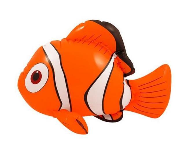 厂家定制pvc充气鱼 仿真鱼 充气儿童玩具 充气海洋鱼节日装饰玩具