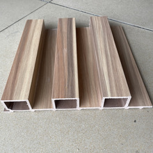 现货供应PVC木塑202生态木高长城板覆膜木饰面墙面装饰板202*30